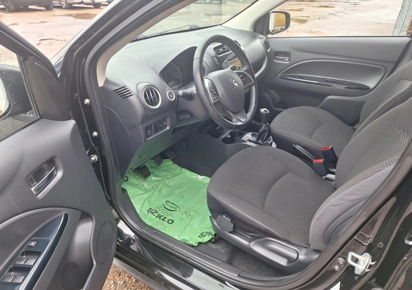 Mitsubishi Space Star cena 19900 przebieg: 199000, rok produkcji 2015 z Obrzycko małe 67